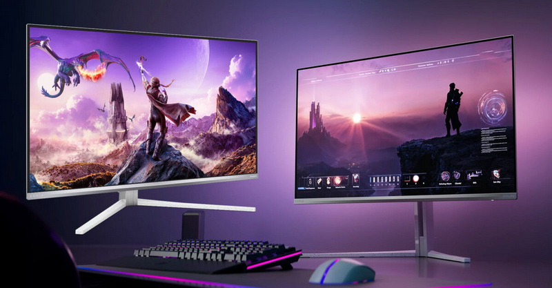 Philips, QD‑OLED teknolojisi, 4K çözünürlük, 240 Hz yenileme hızı ve Ambiglow aydınlatma ile donatılmış 31,5 inçlik oyun monitörü Evnia 32M2N8900X'i piyasaya sürdü