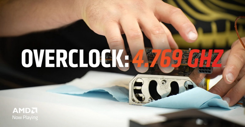 AMD küresel rekoru kırdı, Radeon RX 9060 XT’i 4769 MHz hızında yükü hafifletti