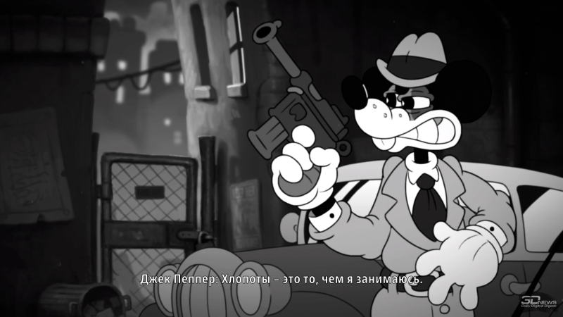Yeni bir inceleme "Mouse: P.I. For Hire" için – fareler hakkında siyah-beyaz Doom.