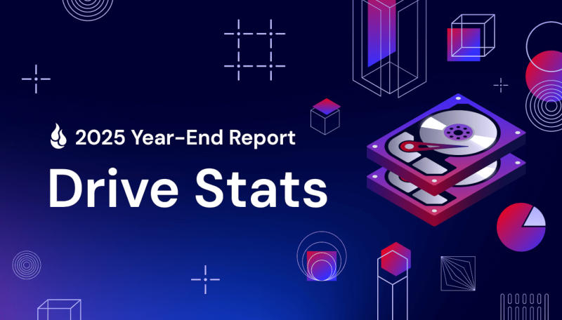 Backblaze en iyi ve en kötü HDD'leri belirledi: 2025 yılında ortalama arıza oranı %1,36'a düştü.