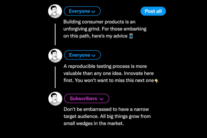 X, ücretli aboneleri çekmek için tweet zincirlerindeki kilit anları gizleme işlevi sunacak.