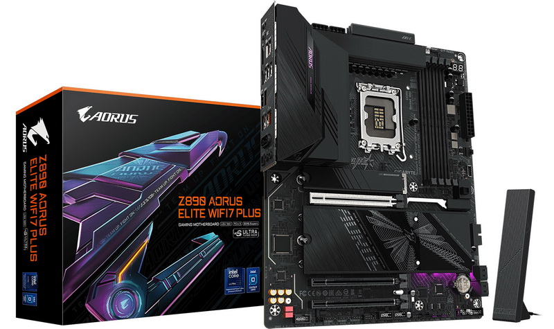 Gigabyte, gelecekteki Arrow Lake işlemci modelleri için tasarlanmış Z890 çipsetli anakartlar çıkardı.