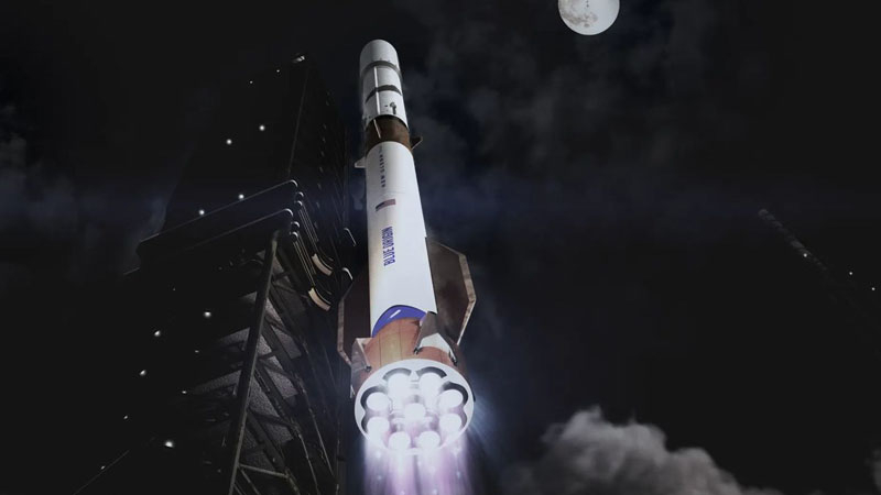 Blue Origin, SpaceX'i geçmek için her yıl 100 ağır New Glenn roketi fırlatmayı planlıyor.