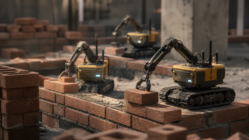 Robotik “karıncalar” gelişmiş yapay zeka kullanmadan inşa etmeyi ve yıkmayı öğrendi