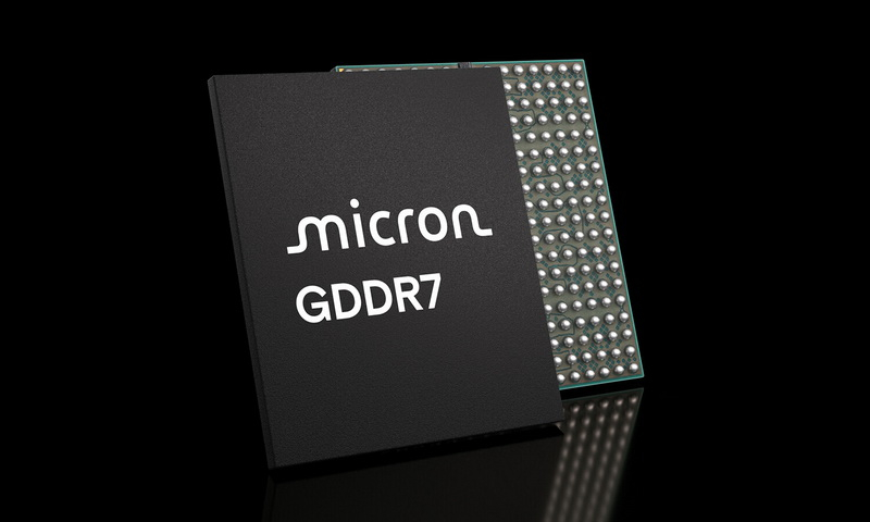 Micron, 3 GB kapasiteli ve 36 Gbps hızına kadar olan GDDR7 bellek çiplerini tanıttı