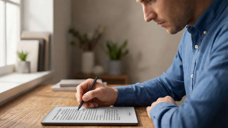 PocketBook, Amazon ekosisteminin dışında Kindle Scribe'a alternatif olarak 10,3 inçlik InkPad One okuyucusunu tanıttı