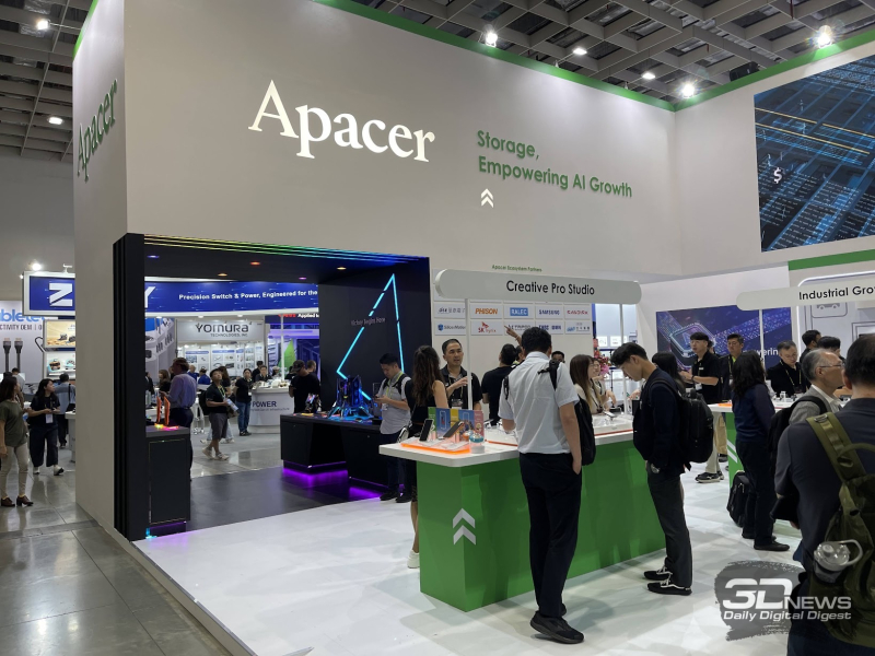 Apacer, Computex 2026’da: DDR5‑9200, soğutmalı hızlı SSD’ler ve daha fazlası