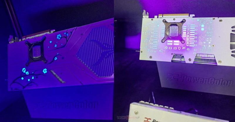 PowerColor, ultraviyole renkte parlayan Radeon RX 9000 kartlarını tanıttı
