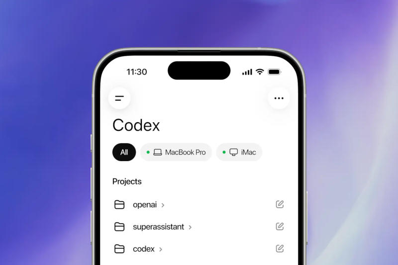 Şimdi yolculuk sırasında “waibkodlama” yapabilirsiniz: mobil sürümde ChatGPT’ye Codex eklendi