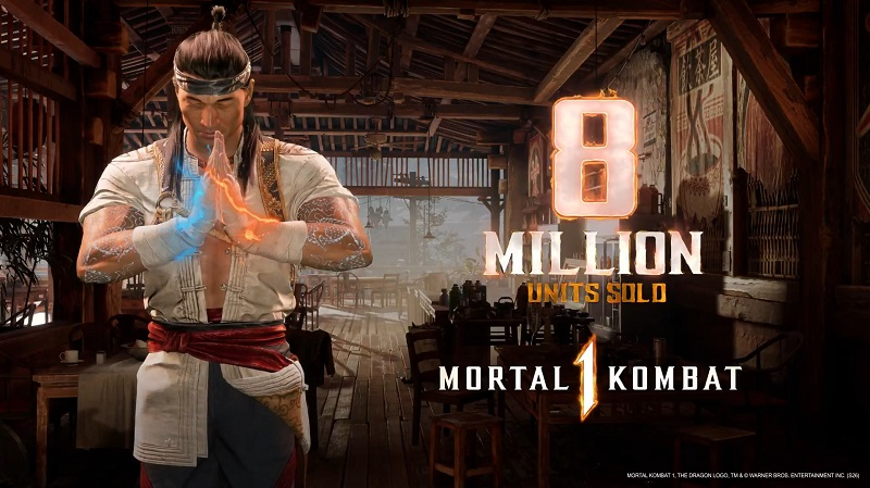 Mortal Kombat 1 satışları 8 milyonun üzerine çıktı, ancak önceki oyunun rekoru hâlâ ulaşılabilir değil