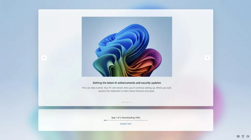 Microsoft artık ilk kez Windows 11’i başlatırken güncellemelerin kurulmasını atlamanıza izin veriyor