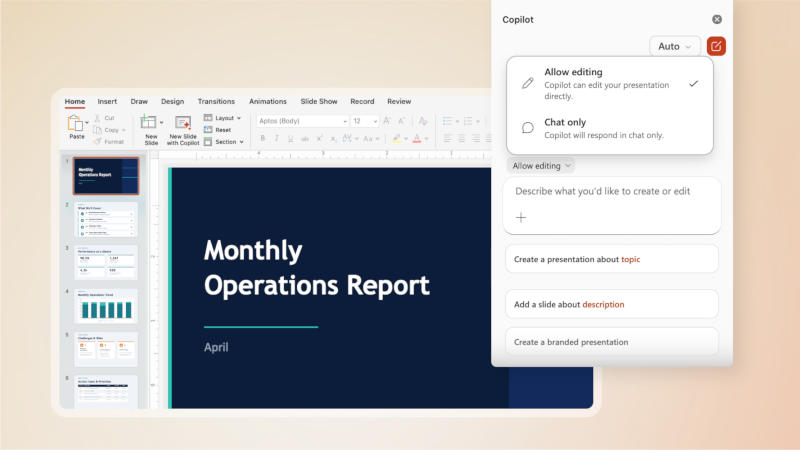 Microsoft, Word, Excel ve PowerPoint’a Copilot adlı yapay zeka ajanını entegre etti ve bunu tüm Microsoft 365 abonelerine açtı.