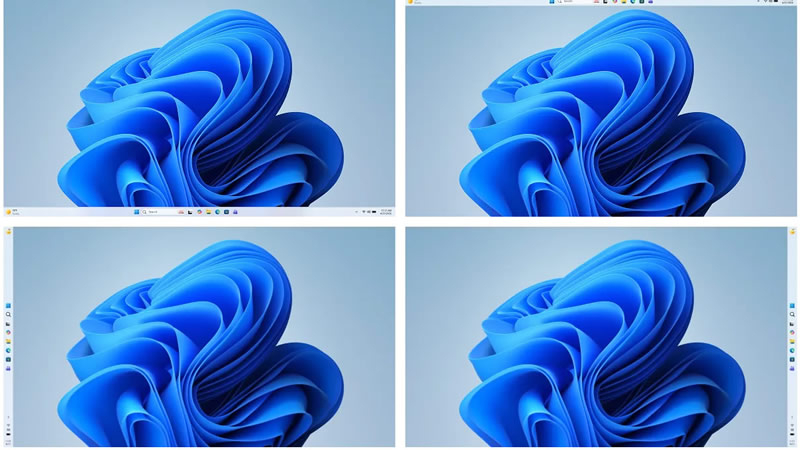 Windows 11'de görev çubuğu nihayet taşınabilir olacak, tıpkı Windows 10 gibi