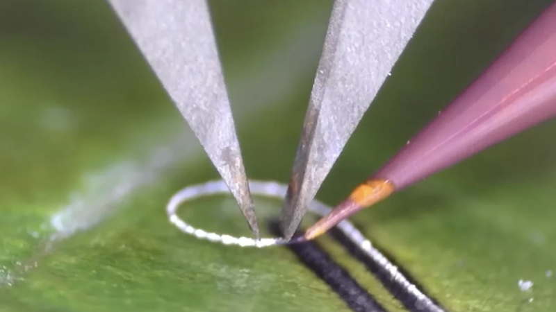 Mühendisler, canlı dokulara ve tıbbi implantlara zarar vermeden elektronik bileşenleri uygulamayı mümkün kılan bir cihaz geliştirdi