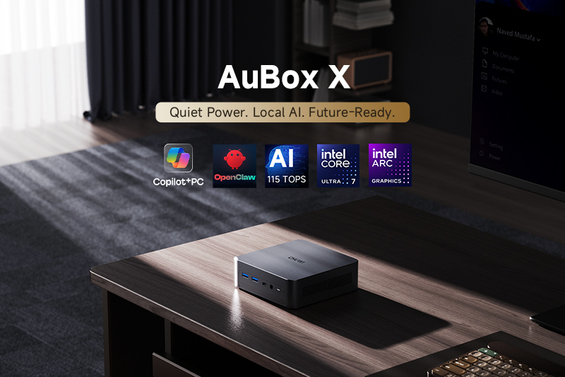 Chuwi, Intel Core Ultra işlemcili yeni kompakt PC AuBox X'i piyasaya sürdü