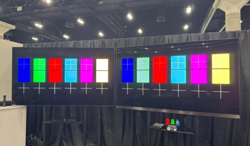 TV için kuantum noktaları geliştiricisi RGB‑LED panellerdeki zayıflıkları tespit etti