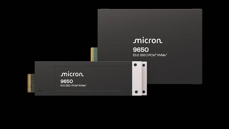 Micron, PCIe 6.0 ile 28 000 MB/s hıza ulaşabilen ilk dünya SSD'sini üretmeye başladı; bu model Micron 9650 modülüne sahip.