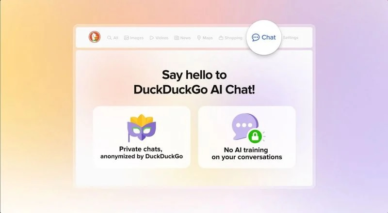 DuckDuckGo, verilerin gizliliğini sağlarken Duck.ai adlı AI botu ile sesli sohbeti uyguluyor