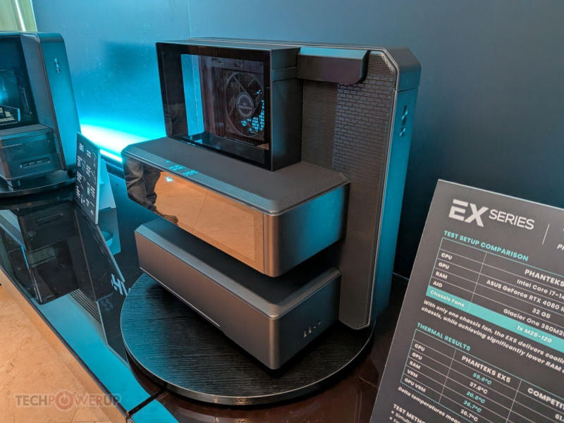 Phanteks, Computex 2026’da geniş bir kasa, fan ve güç kaynağı yelpazesi sundu