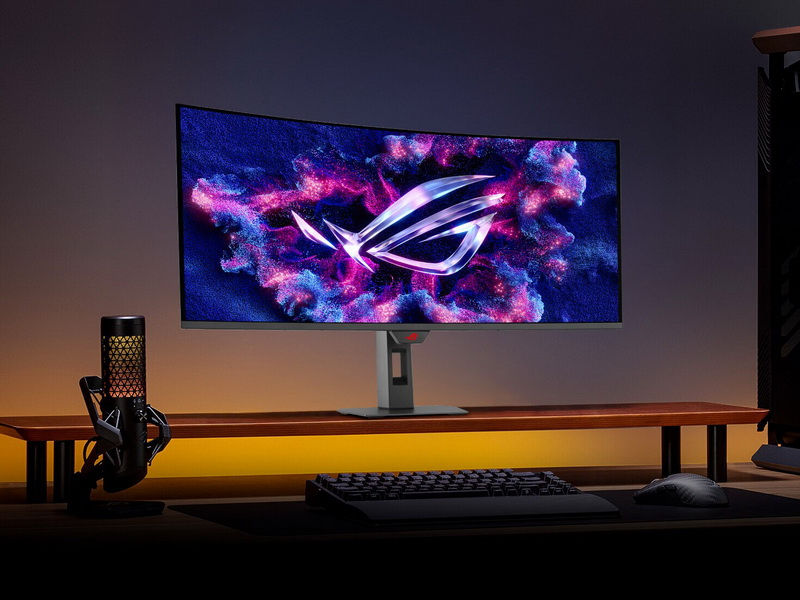 ASUS, entegre Smart TV özellikleriyle yeni 34 inçlik ROG Strix OLED XG34WCDMTG monitörünü tanıttı