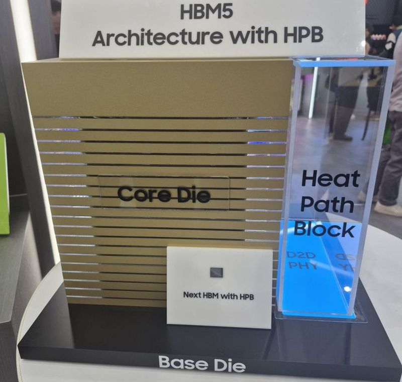 Samsung, Computex 2026’da HBM5 Stack bellek prototipini tanıttı