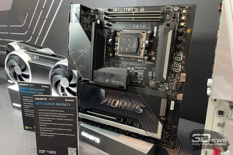 Gigabyte, benzersiz gözenekli radyatörlerle donatılmış X870E Aorus Infinity Next kartlarını ve bellek performansını hızlandırmaya yönelik X870 Aorus Infinity kartlarını piyasaya sürdü.