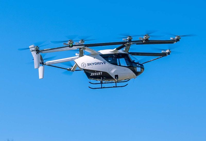Video: uçan taksi SkyDrive Tokyo üzerinde kalktı ve ticari uçuşlar 2028 yılında başlayacak