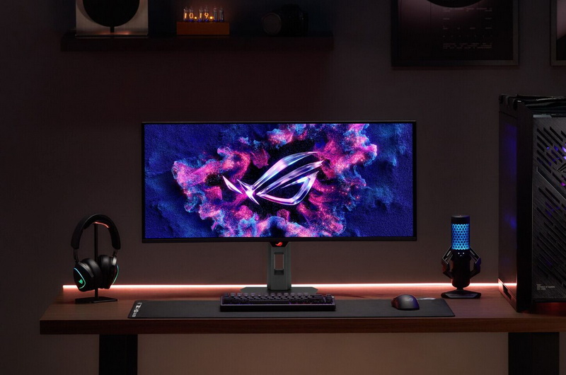 Asus yeni taşınabilir dokunmatik monitör ROG Strix XG129C (12,3”) ve oyun OLED monitörü ROG Strix XG34WCDMS (34”) tanıttı