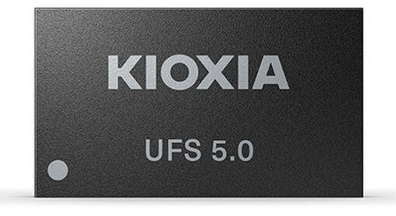 Kioxia, yeni flag şampiyon telefonlar için test UFS 5.0 çipli flash belleklerin teslimatına başladı