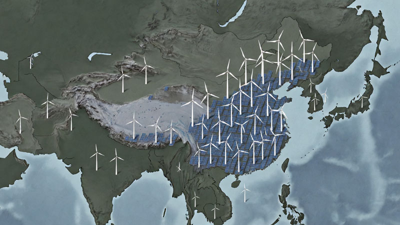 Çin ve Hindistan küresel yeşil enerji gelişimini sürdürürken, G7 ülkeleri ilerlemeden geride kalıyor.