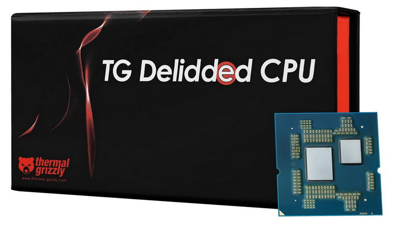 Thermal Grizzly artık 749 € fiyatla tek başına yakılmış Ryzen 7 9850X3D satıyor